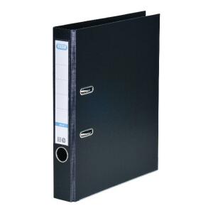 ELBA Ordner "smart Pro+" PP/PP, mit auswechselbarem Rückenschild, Rückenbreite 5 cm, schwarz