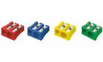 WESTCOTT Doppel-Spitzer, aus Kunsts toff, 4 Farben...