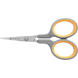 WESTCOTT Schere Titanium Super, spi tz, gebogen, Länge: 100 m (62350117