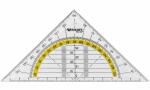 WESTCOTT Geometriedreieck, Hypotenuse: 14 0 mm,...