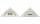 WESTCOTT Geometriedreieck, Hypotenuse: 14 0 mm, mit Griff (62350180)