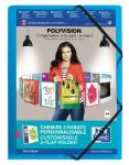 Oxford Eckspannermappe "polyvision" A4, mit 3...