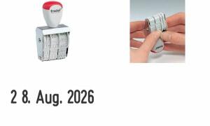 trodat Datumstempel 1010, Abdruckgr öße: 4 x 26 mm (62514820)