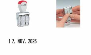 trodat Datumstempel 1000, Abdruckgr öße: 3 x 15 mm (62514821)