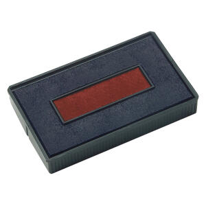 COLOP Ersatzstempelkissen E/200/2, blau/rot, Doppelpack (62518016)