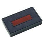 COLOP Ersatzstempelkissen E/200/2, blau/rot, Doppelpack...