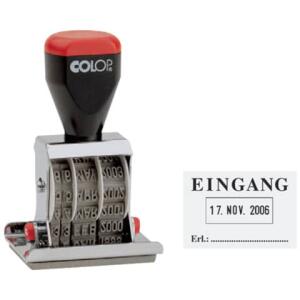 COLOP Datum-Plattenstempel - EINGANG + 4 mm Datum