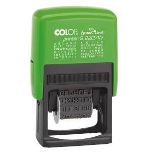 COLOP Wortbandstempel Green Line Printer S220/W (62518079)