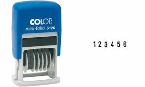 COLOP Ziffernstempel Mini Dater S12 6, 6-stellig (62518087)