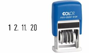 COLOP Datumstempel Mini Dater S120 SD, Monate in Zahlen (62518104)