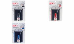 COLOP Kombibox Stempelkissen + Stem pelfarbe, rot (62518256)