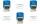 COLOP Datumstempel Printer S260/L3 GEBUCHT, blau (62518261)