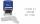 COLOP Datumstempel-Set Printer S260 , blau (62518262)