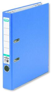 ELBA Ordner "smart Pro" PP/Papier, mit auswechselbarem Rückenschild, Rückenbreite 5 cm, ozeanblau