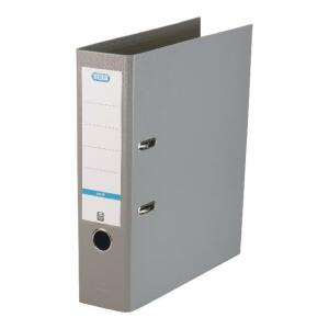 ELBA Ordner "smart Pro+" PP/PP, mit auswechselbarem Rückenschild, Rückenbreite 8 cm, grau