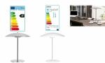 UNiLUX LED-Design-Tischleuchte, Far be: chrom (64000208)