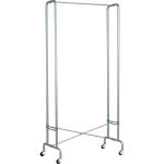 Unilux FOLDY Rollgarderobe metallgrau, platzsparend...