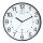 Unilux WAVE Wanduhr mit Funksteuerung schwarz, Durchmesser: 30 cm, m. Batterie