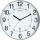 Unilux MAXI WAVE Wanduhr mit Funksteuerung metallgrau, Durchmesser: 37,5 cm,  m. Batterie