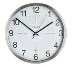 Unilux OUTDOOR Wanduhr metallgrau, Durchmesser: 35,5 cm,...