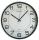Unilux MAGNET Wanduhr mit Magnetbefestigung metallgrau, Durchmesser: 30,5 cm, Quarzuhrwerk,  m. Batterie