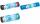 PAPSTAR Müllsäcke - 120 L, LDPE, blau, 20 Stück