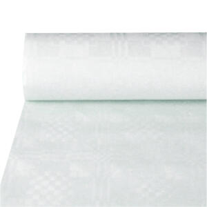 PAPSTAR Damast-Tischtuch, (B)1,0 x (L)50 m, weiß (6412542)