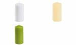 PAPSTAR Stumpenkerze, Durchmesser: 50 mm, creme (6413436)