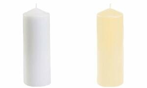 PAPSTAR Stumpenkerze, Durchmesser: 60 mm, creme (6413606)