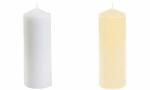 PAPSTAR Stumpenkerze, Durchmesser: 60 mm, creme (6413606)