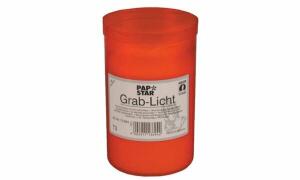 PAPSTAR Grablicht T3, Durchmesser: 64 mm, rot (6415694)