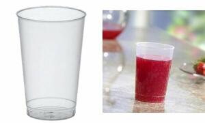 PAPSTAR Kunststoff-Trinkbecher PP, 0,2 l, transluzent, 40er (6416135)