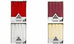PAPSTAR Leuchterkerzen, 22 mm, bord eaux, 50er Pack...