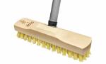 Peggy Perfect Schrubber mit Stiel, Holz, Kunstfiberborste...