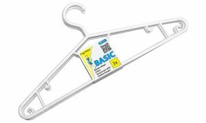 Peggy Perfect Kunststoff-Kleiderbüg el mit Steg, 3er Pack (6422183)