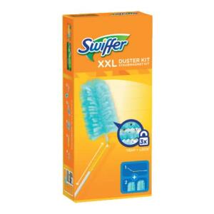 Swiffer Staubmagnet Starterset XXL - Teleskopstab + 2 Tücher