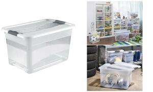 keeeper Aufbewahrungsbox cornelia , 52 Liter, transparent (6440004)
