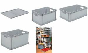 keeeper Aufbewahrungsbox robert, 20 Liter, lichtgrau (6440030)