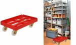 keeeper Transportwagen rolf, Trag kraft: 300 kg, rot...
