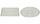 keeeper Spülbeckenmatte, eckig, (B) 315 x (T)265 mm, weiß (6440255)