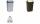 keeeper Abfalleimer swantje, 50 L iter, silber / anthrazit (6440350)