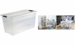 keeeper Aufbewahrungsbox cornelia , 83 Liter, transparent (6440378)
