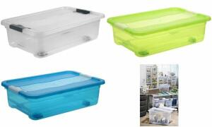 keeeper Aufbewahrungsbox konrad, mit Rollen, 28 Liter (6440379)