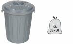 keeeper Abfalltonne Maxi-Tonne mat s, 23 Liter, graphite...