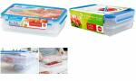 emsa Aufschnittbox CLIP & CLOSE, 2 x 0,6 Liter,...