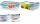 emsa Aufschnittbox CLIP & CLOSE, 2 x 0,6 Liter, transparent (6460107)