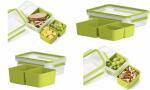 emsa Snackbox CLIP & GO, 0,55 Liter , transparent /...