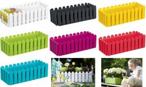 emsa Blumenkasten LANDHAUS, (B)500 mm, pink hell (6461510)