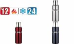 THERMOS Isolierflasche STAINLESS KI NG, 0,47 Liter, rot...