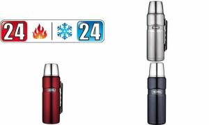 THERMOS Isolierflasche STAINLESS KI NG, 1,2 Liter, dunkelblau (6463101)